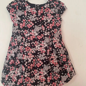NWT Janie and Jack Floral Jacquard Dress & Diaper Cover